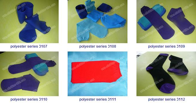 tube socks of polyester series 2