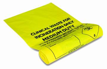 LLDPE /LDPE biohazard waste bags