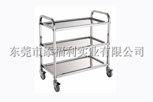 assembly stainless steel 3 tier hotel food service cart/trolley