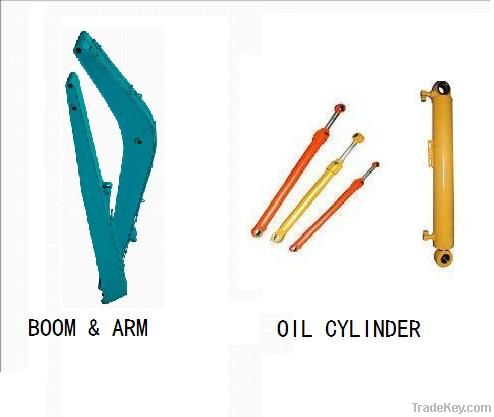 hydraulic cylinders & standard booms & arms