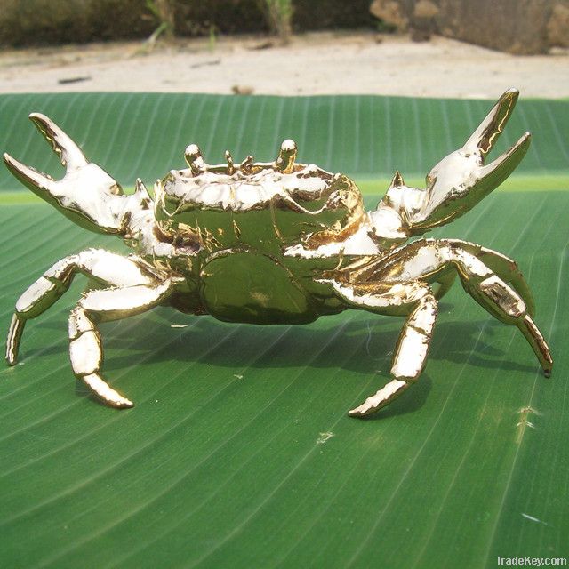Gold-plated crab ecological simulation