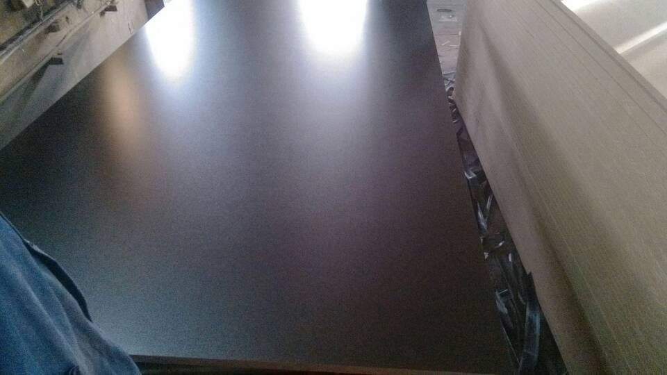 Black Melamine Paper Laminated MDF