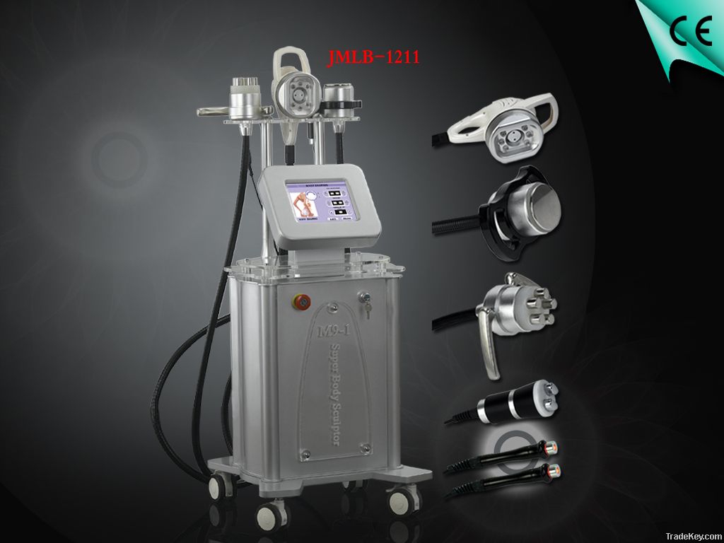 Hot ultrasound cavitation slimming machine