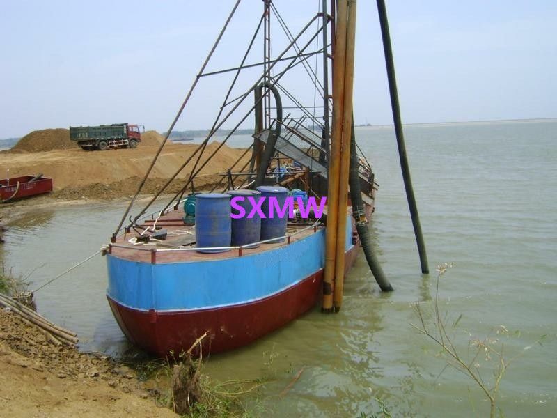 SXMW sand suction dredger with pumping sand