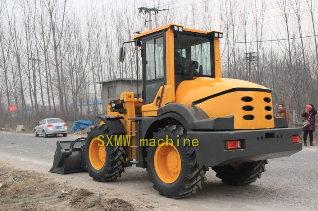 SXMW compact and multi-function 2.0 ton payloader and buckt loader