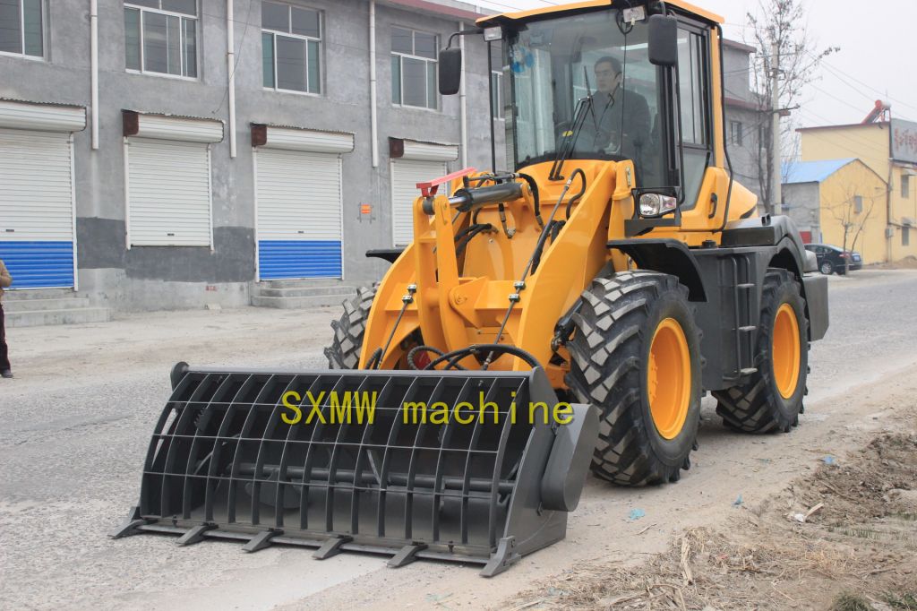 SXMW compact and multi-function 2.0 ton payloader and buckt loader