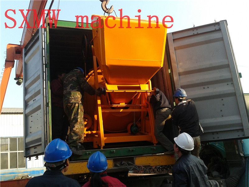 Sxmw Machine Diesel Engine Sxmw350 Concrete Mixer