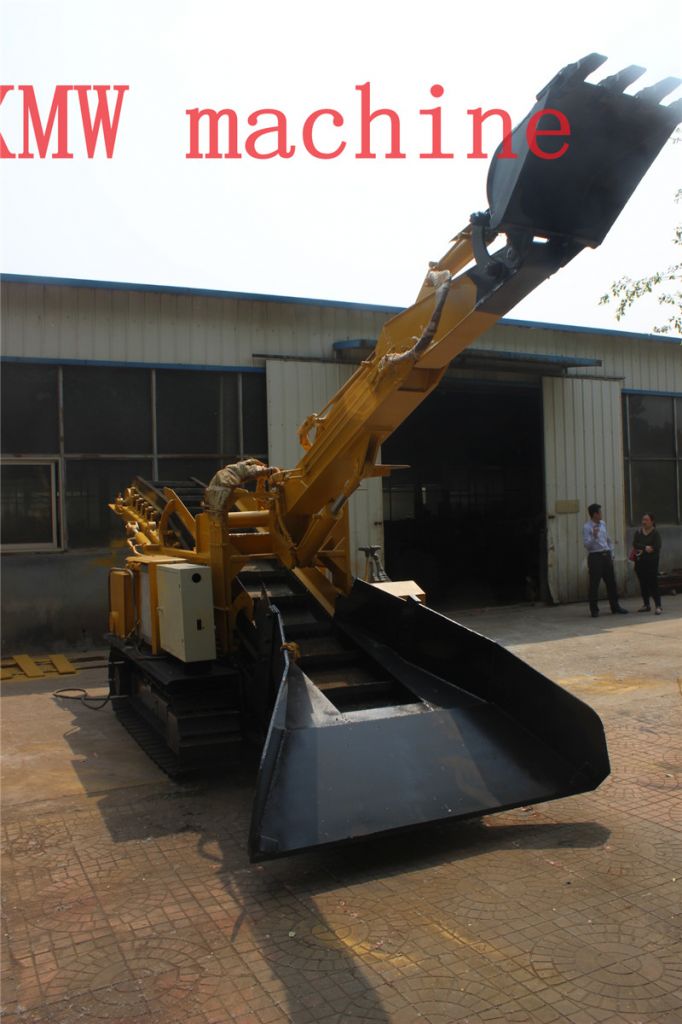 SXMW machine Crawler-mounted tunnel loader cinder machine for mining