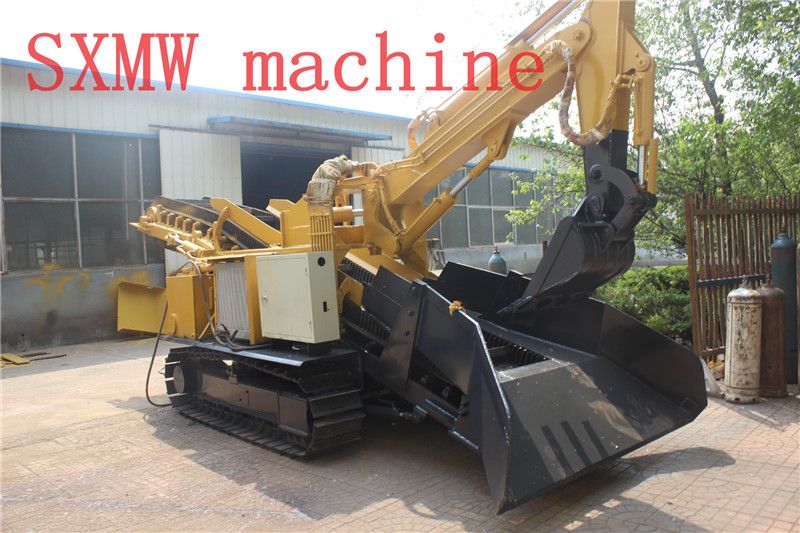 SXMW machine crawler loader moving type and new condition crawler muck loader