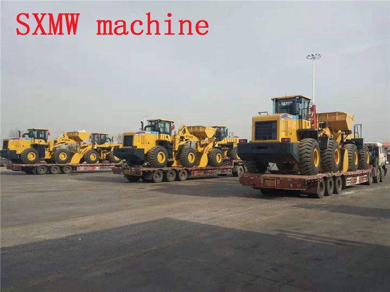 hot sale SXMW 656 wheel loader with rate load 5000kg