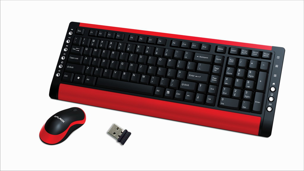 2.4G wireless keyboard and mouse combo