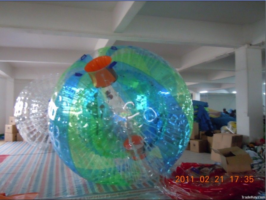 Inflatable zorb