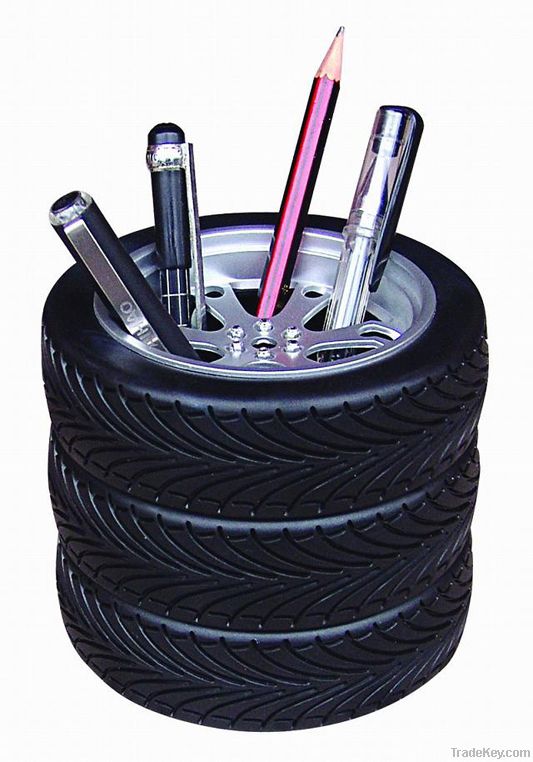 Tyre Shape Pen Holder