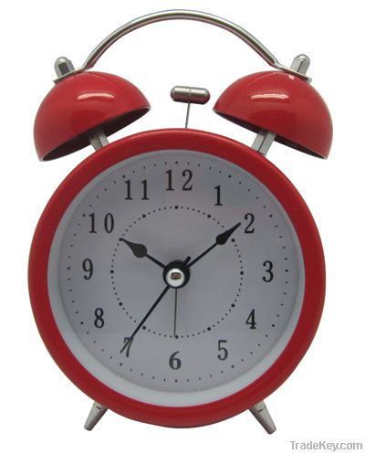 DIY Mini Double bell alarm clock, metal alarm clock