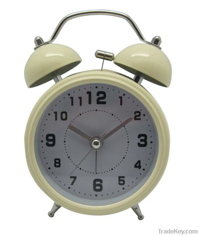 DIY Mini Double bell alarm clock, metal alarm clock