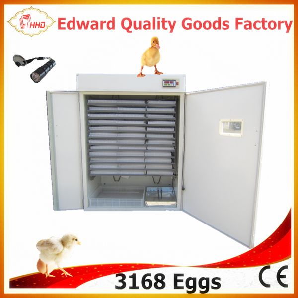 2014 hot sale 3000 eggs couveuse full automatic CE approved