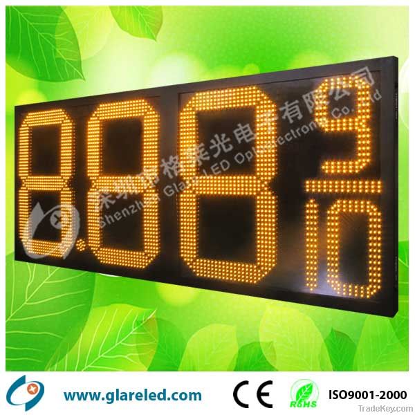 24inch 8.889/10 led fuel price sign display