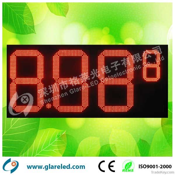 24inch 8.889 led gasoline price signs