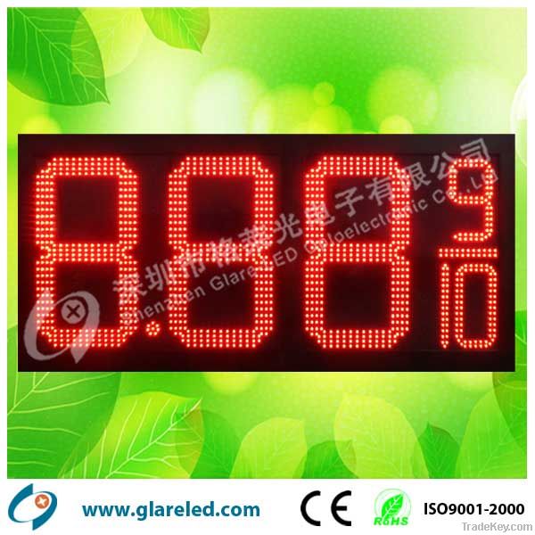 24inch 8.889/10 led gas station display