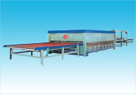 Glass tempering machine