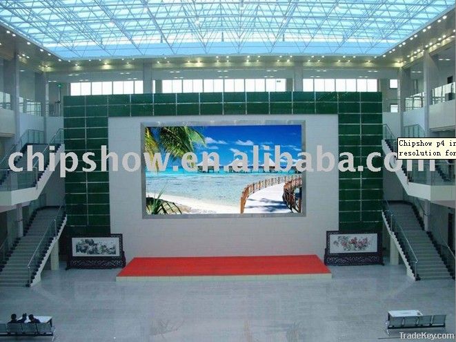 P4 SMD3528 Indoor full color LED displays