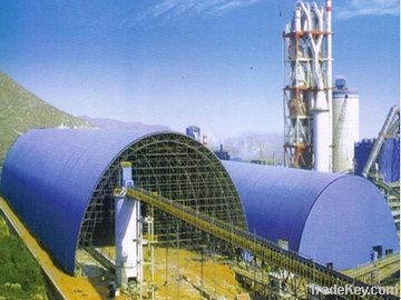Saudi Arabia RCC2Ã—10000TPD Cement Space Frame Project