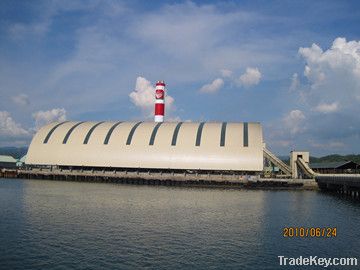 Philippine Toledo Power plant Coal Storage Space frame Roof Project