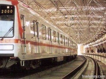 Shanghai Pearl Line Train Station Roofing Structure Project