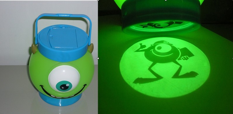 halloween Flashing lantern with projector