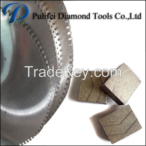 Granite Marble Stone Concrete Cutting and Grinding Diamond Segment for Saw Blade and Grinding Pad