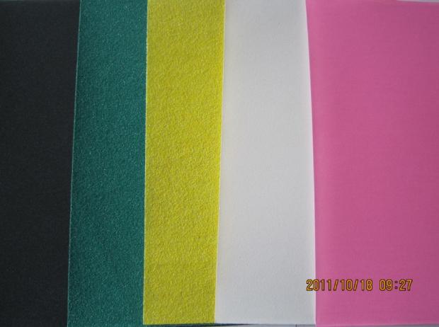 colorful sandpaper
