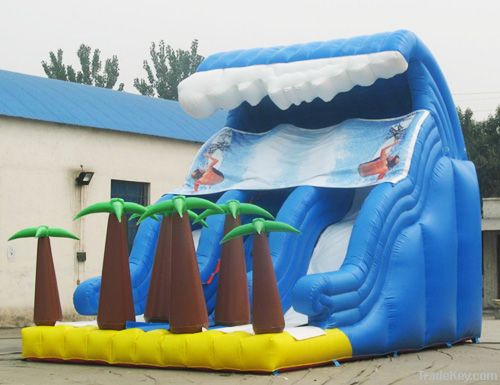 inflatable slide