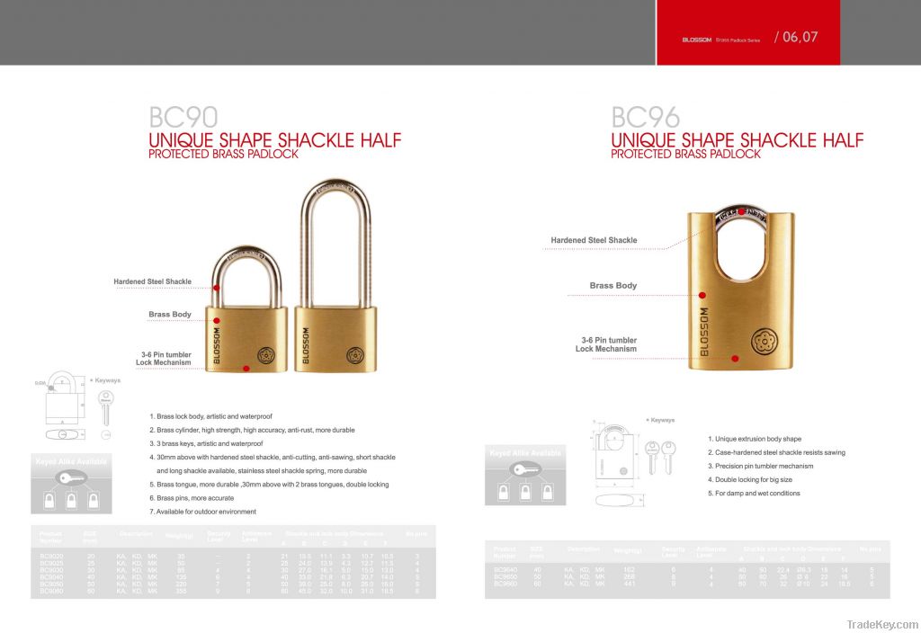 Brass Padlock