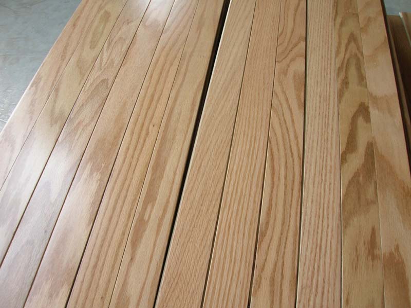 Graded Finished Product of Engineered Laminate Parquet Bamboo Red Oak