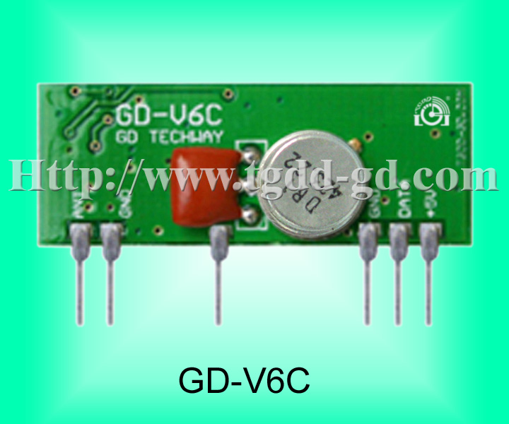 Strong anti-jamming RF receiver module(GD-V6C)