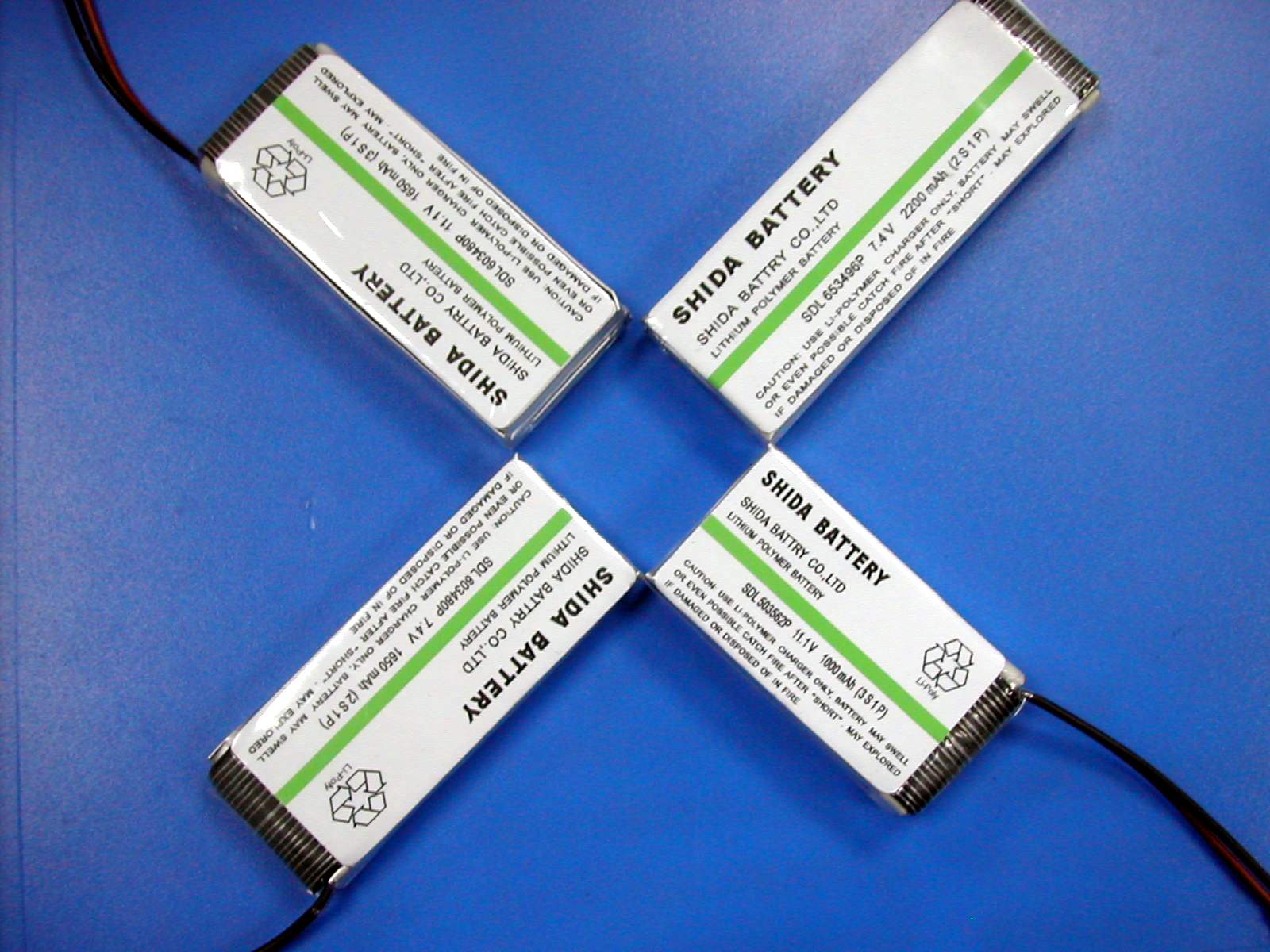 High Discharge Rate Lithium Polymer Battery Packs