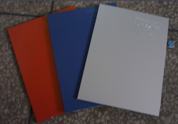 PE/PVDF coated aluminium composite panel