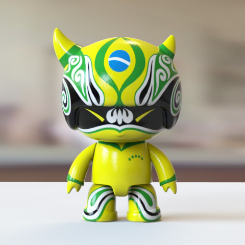 Rosh Kidults Art Toys Brazil Doll