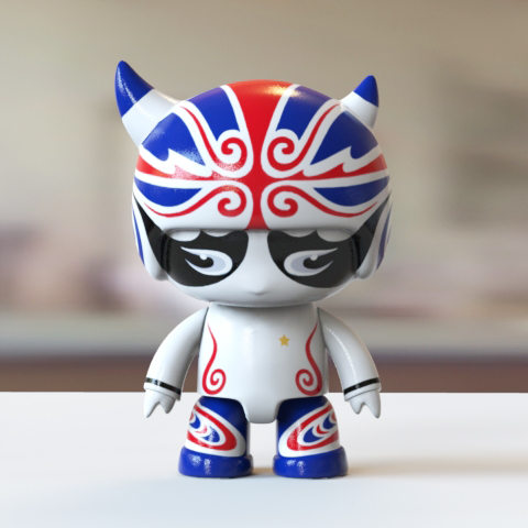 Rosh Kidults Art Toys England Doll