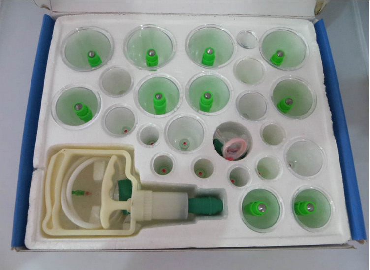 Chinese Traditional Vacuum Cupping Therapy set 24 pcs