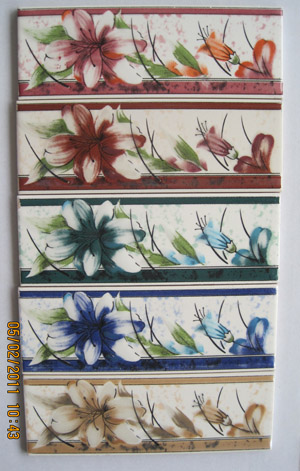 Decore Ceramic Border Tiles(Waist Tile Line)