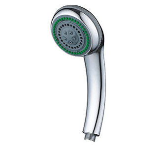 Three function ABS with chrome shower head