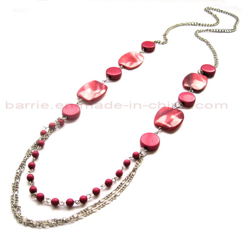 Shell Fashion Jewelry Necklace (BHT-9407)