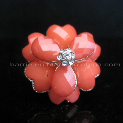 fashion jewelry flower Ring (BHJZ-10003)