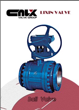 Manual hard seal ball valve