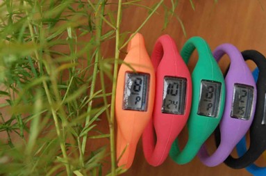 Colorful Silicone Electronic Watch