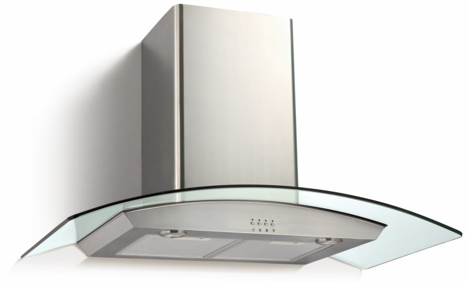 Range Hood with Tempered Glass