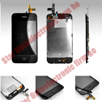 New iPhone 3GS Full Middle Framed Digitizer LCD Display Assembly