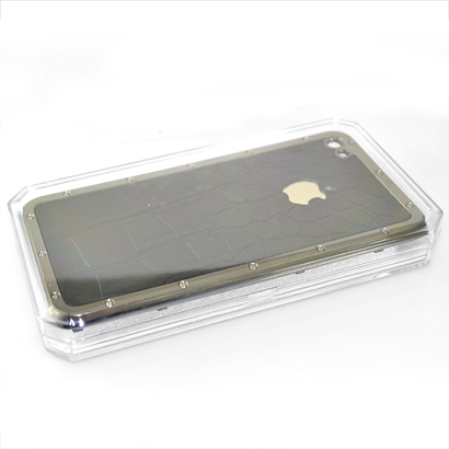 Metal Framed Back Cover Housing Panel Assembly for iPhone 4G 4th