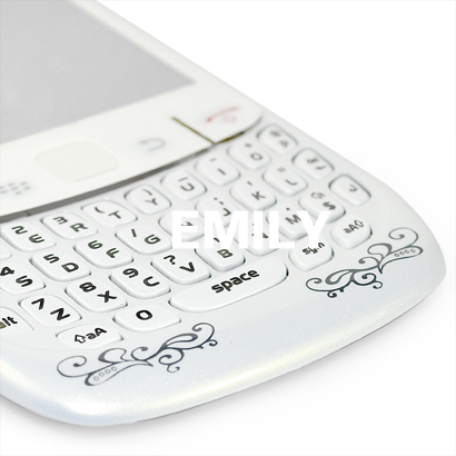 New Faceplate Housing Keyboard Cover for BlackBerry Curve 8520